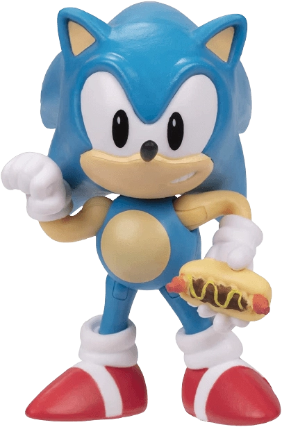 Sonic: The Hedgehog with Hot Dog Action Figure - 6.35 cm  for sale in Egypt from Games2Egypt