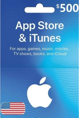 Apple iTunes Gift Card NORTH AMERICA 500$ USD iTunes  for sale in Egypt from Games2Egypt