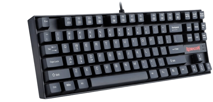 Redragon K552 Kumara Mechanical Gaming Keyboard - Blue Clicky Switches (K552-KB)  for sale in Egypt from Games2Egypt