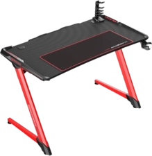 DXRacer E-Sports Gaming Desk - Black / Red  for sale in Egypt from Games2Egypt