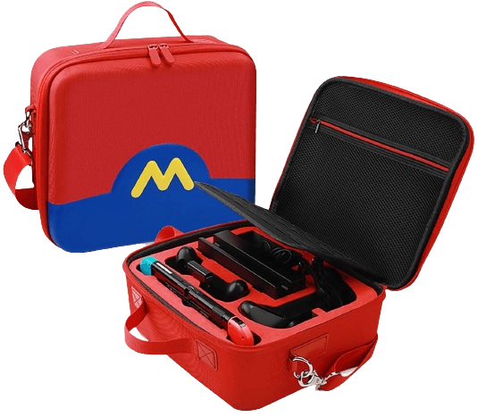 Mario Travel Large Case for Nintendo Switch Deluxe Travel + Smaller Mario Case  for sale in Egypt from Games2Egypt