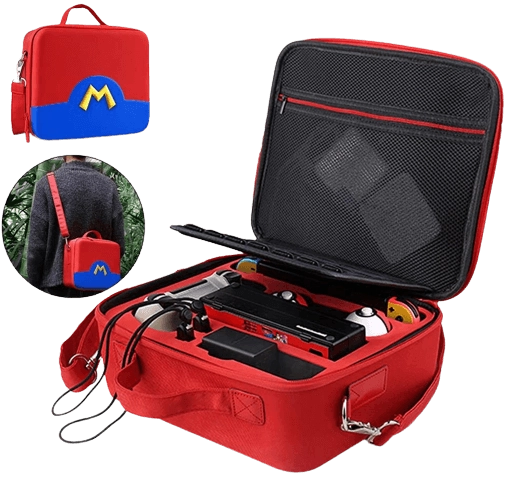 Mario Travel Large Case for Nintendo Switch Deluxe Travel + Smaller Mario Case  for sale in Egypt from Games2Egypt