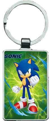 Sonic 3D Keychain \ Medal (K096)