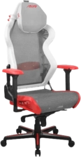 DXRacer Air Gaming Chair Modular Office Chair - White - Red & black