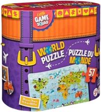 Spin Master Little Game Squad World Puzzle - 57 Pieces -  for sale in Egypt from Games2Egypt