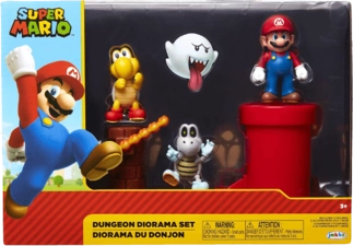 Super Mario Nintendo Dungeon Action Figure Multipack Diorama Set - 6.35cm  for sale in Egypt from Games2Egypt