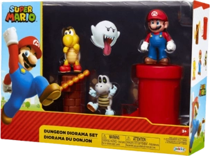 Super Mario Nintendo Dungeon Action Figure Multipack Diorama Set - 6.35cm  for sale in Egypt from Games2Egypt