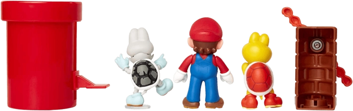 Super Mario Nintendo Dungeon Action Figure Multipack Diorama Set - 6.35cm  for sale in Egypt from Games2Egypt