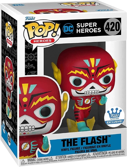 Funko Pop! DC Heroes: Dia De Los - The Flash Vinyl Action Figure (420)  for sale in Egypt from Games2Egypt