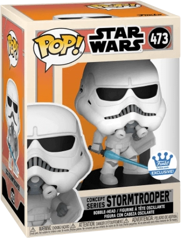 Funko Pop! Star Wars Concept Series Stormtrooper with Shield and Lightsaber (473)  for sale in Egypt from Games2Egypt