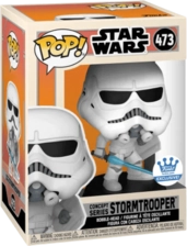 Funko Pop! Star Wars Concept Series Stormtrooper with Shield and Lightsaber (473)  for sale in Egypt from Games2Egypt