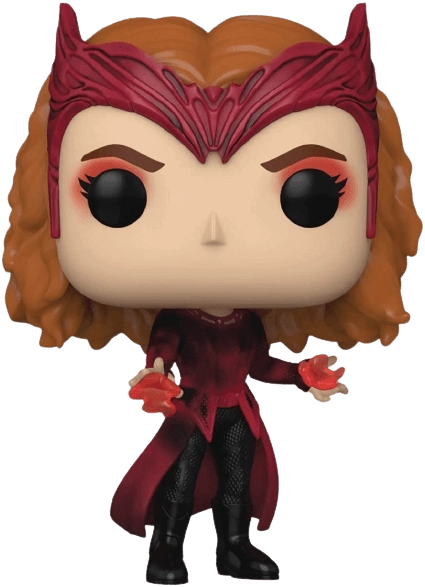 Funko Pop! Marvel: Doctor Strange Multiverse of Madness - Scarlet Witch (Glows in the Dark)  for sale in Egypt from Games2Egypt