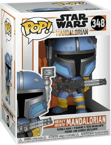 Funko Pop! Star Wars: The Mandalorian - Heavy Infantry Mandalorian (348)  for sale in Egypt from Games2Egypt