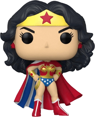 Funko Pop! Heroes: Wonder Woman 80th - Wonder Woman Classic with Cape  for sale in Egypt from Games2Egypt