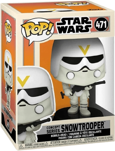 Funko Pop! Star Wars: Concept Series - Snowtrooper (471)  for sale in Egypt from Games2Egypt