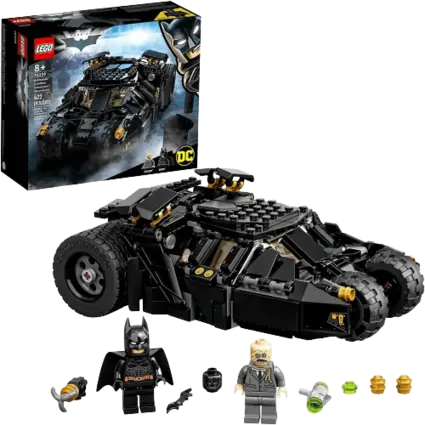 LEGO DC Batman Batmobile Tumbler Scarecrow Showdown - 422 Pieces