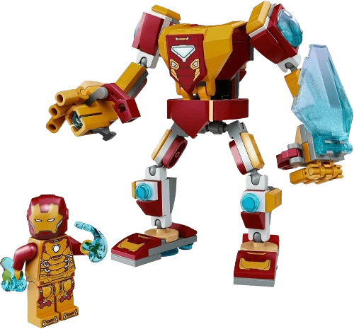 LEGO Marvel Iron Man Mech Armor Collectible Mech & Minifigure -130 Pieces (76203)  for sale in Egypt from Games2Egypt