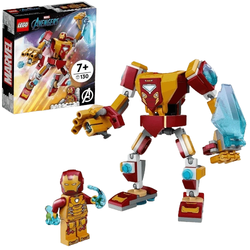 LEGO Marvel Iron Man Mech Armor Collectible Mech & Minifigure -130 Pieces (76203)  for sale in Egypt from Games2Egypt