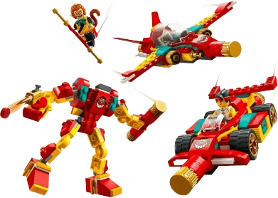 Lego Monkie Kid’s Staff Creations - 309 Pieces (80030)  for sale in Egypt from Games2Egypt