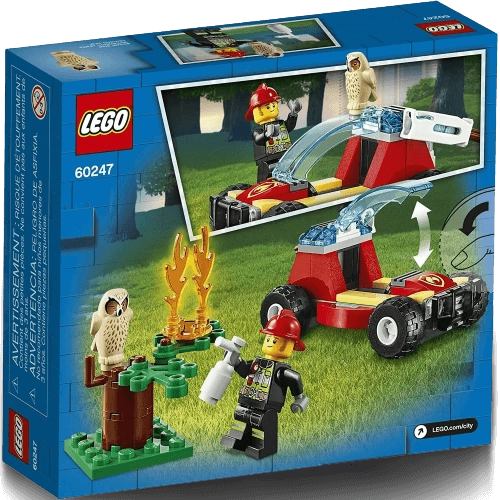  LEGO City Forest Fire Firefighter - Building Toy for Kids - 84 Pieces (60247)  for sale in Egypt from Games2Egypt