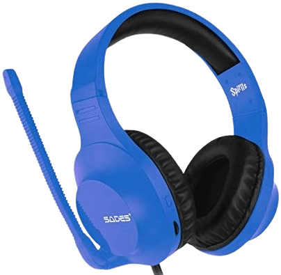 SADES Spirits Wired Gaming Headphone - Blue  for sale in Egypt from Games2Egypt