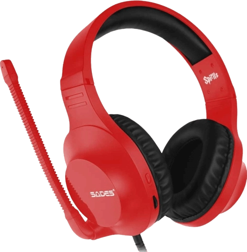 SADES Spirits SA-721 Wired Gaming Headphone - Red  for sale in Egypt from Games2Egypt