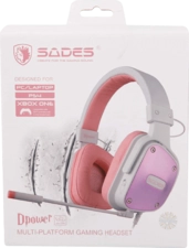 SADES D-Power SA-722 Gaming Headphone - Pink  for sale in Egypt from Games2Egypt