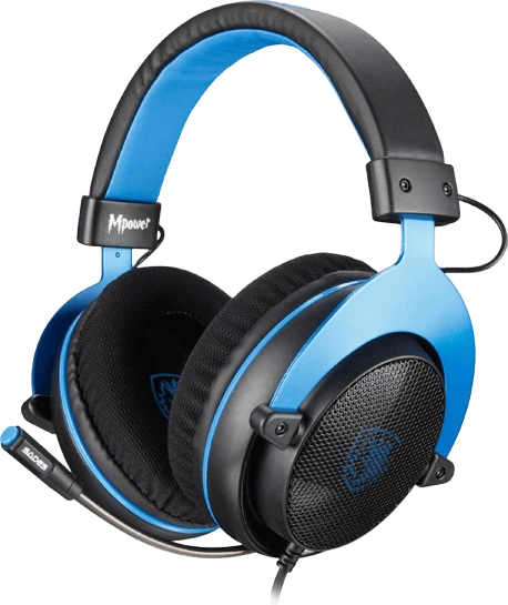 SADES MPOWER (SA-723) Wired Gaming Headphone - Blue  for sale in Egypt from Games2Egypt