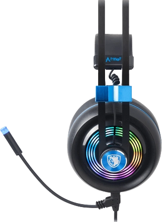 SADES ARMOR (SA-918) Gaming Headphone for PC & Switch - RGB  for sale in Egypt from Games2Egypt