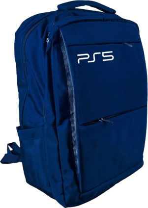 BackPack Bag for PS5 Game Console Storage - Dark Blue