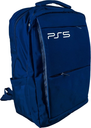 BackPack Bag for PS5 Game Console Storage - Dark Blue