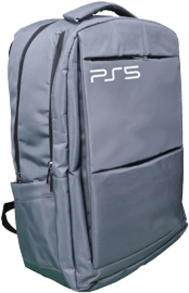 BackPack Bag for PS5 Game Console Storage - Gray