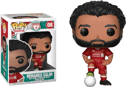 Funko Pop! Liverpool FC: Mohamed Salah (08)  for sale in Egypt from Games2Egypt