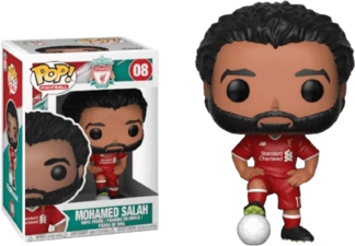 Funko Pop! Liverpool FC: Mohamed Salah (08)  for sale in Egypt from Games2Egypt