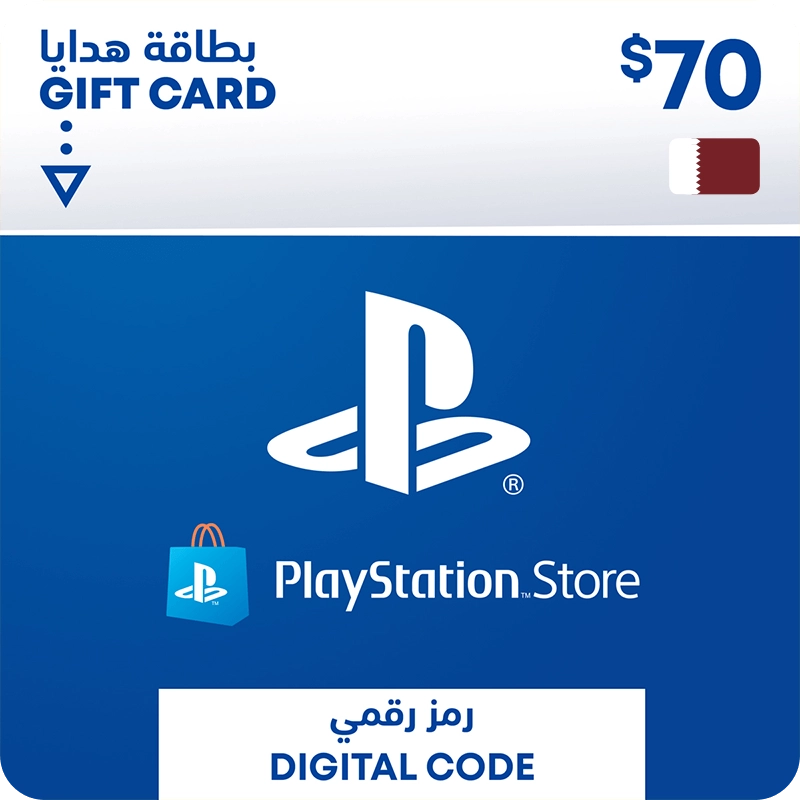 Qatar PSN Wallet Top-up 70 USD  for sale in Egypt from Games2Egypt