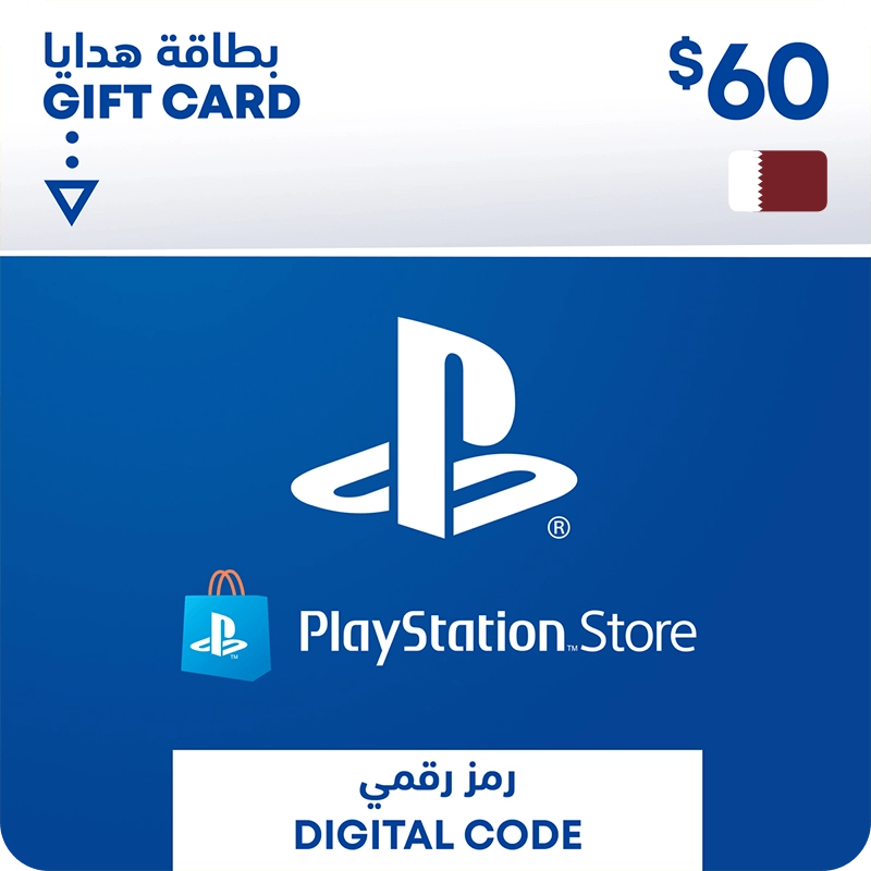 Qatar PSN Wallet Top-up 60 USD  for sale in Egypt from Games2Egypt