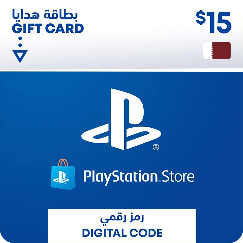 Qatar PSN Wallet Top-up 15 USD  for sale in Egypt from Games2Egypt