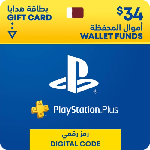 PSN Gift Card  - Qatar (QAT) - 34$ 