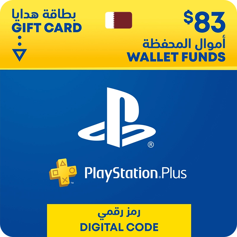 PSN Gift Card  - Qatar (QAT) - 83$   for sale in Egypt from Games2Egypt