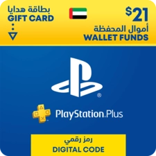 PSN Gift Card  - UAE - $21  -  for sale in Egypt from Games2Egypt