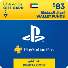 PSN Gift Card  - UAE - 83$ 