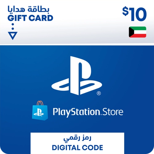 Kuwait  PSN Wallet Top-up 10 USD  for sale in Egypt from Games2Egypt