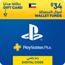 PSN Gift Card  - Kuwait - 34$ 