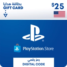 بطاقة شحن بلايستيشن ستور 25$ (امريكي) -  للبيع في مصر من خلال Games2Egypt