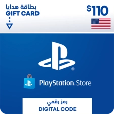 بطاقة شحن بلايستيشن ستور 110$ (امريكي) -  للبيع في مصر من خلال Games2Egypt