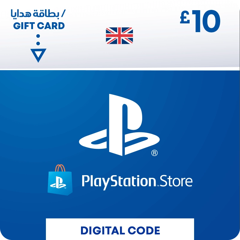 PSN CARD 10 [PSN Code - UK account]  for sale in Egypt from Games2Egypt