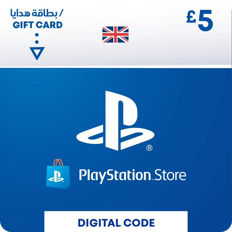 PSN CARD 5 [PSN Code - UK account]  for sale in Egypt from Games2Egypt