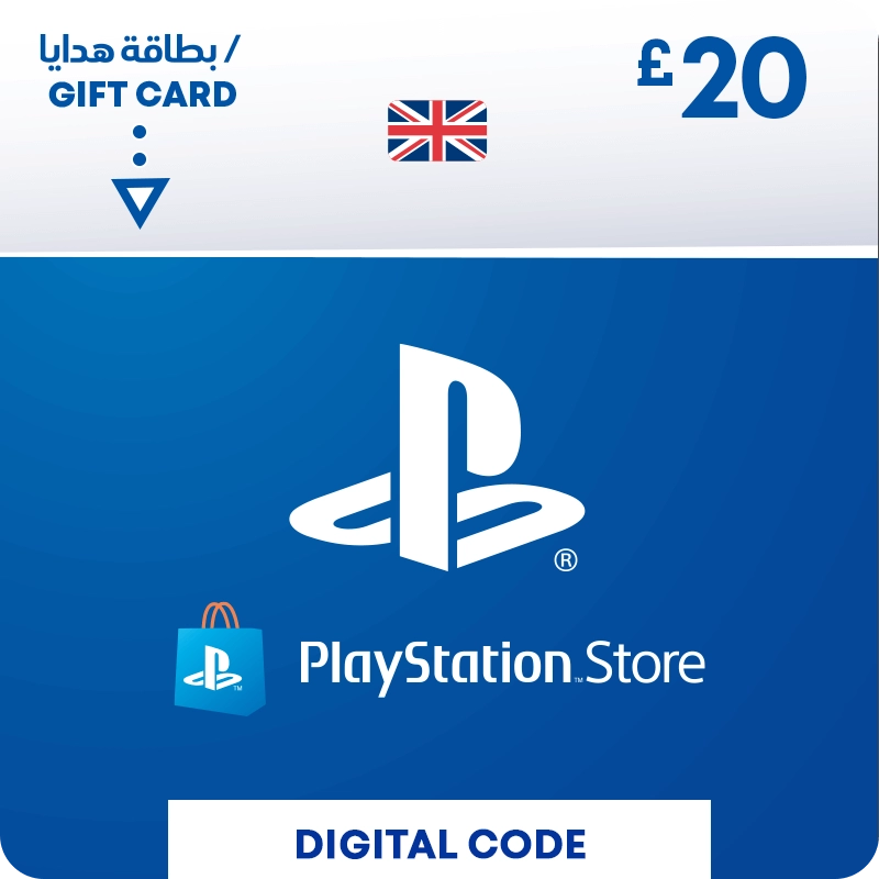 PSN CARD 20 [PSN Code - UK account]  for sale in Egypt from Games2Egypt