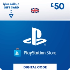 PSN CARD 50 [PSN Code - UK account] -  for sale in Egypt from Games2Egypt