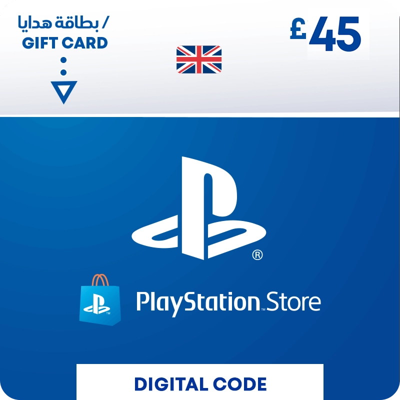 PSN CARD 45 [PSN Code - UK account]  for sale in Egypt from Games2Egypt